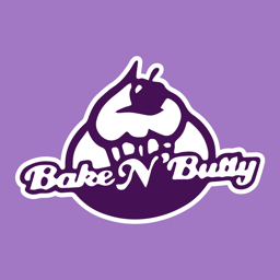 Bake N Butty Hillhouse  logo.